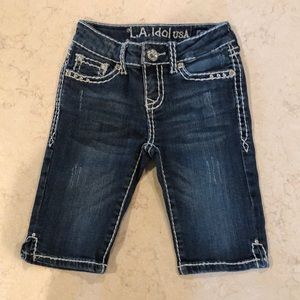 Girls LA Idol Embellished Bermuda shorts